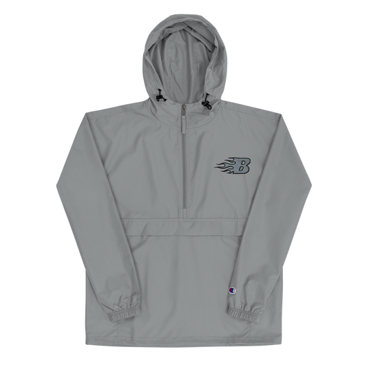 PACKABLE CHAMPION JACKET - CARBON GRAY