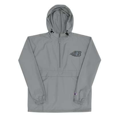 PACKABLE CHAMPION JACKET - CARBON GRAY