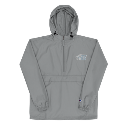 PACKABLE CHAMPION JACKET - CARBON GRAY