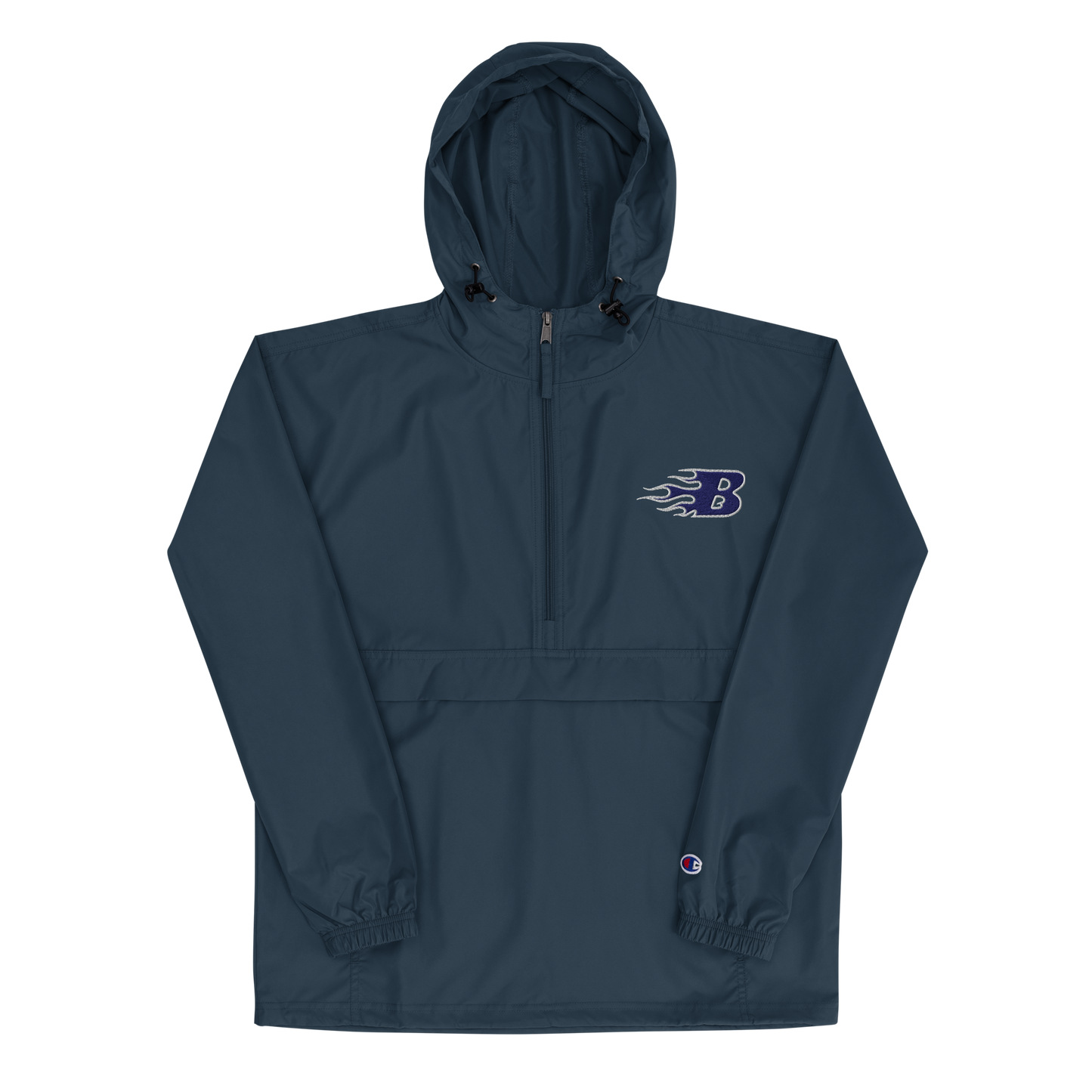 PACKABLE CHAMPION JACKET - NAVY BLUE