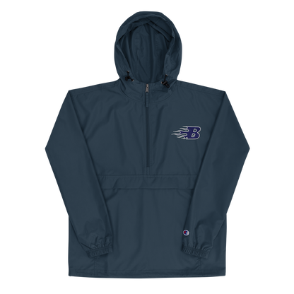 PACKABLE CHAMPION JACKET - NAVY BLUE