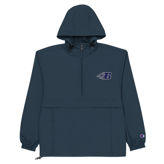 PACKABLE CHAMPION JACKET - NAVY BLUE