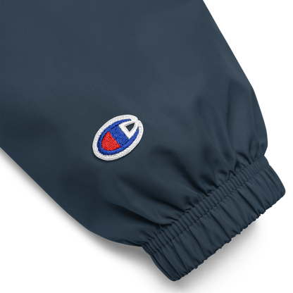 PACKABLE CHAMPION JACKET - NAVY BLUE