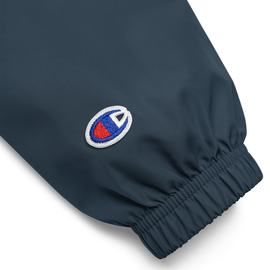 PACKABLE CHAMPION JACKET - NAVY BLUE